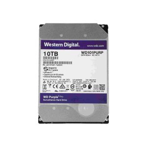 Жесткий диск Western Digital WD Purple Pro [WD101PURP], 10 ТБ, кэш 256 МБ